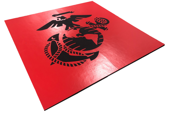 Samurai Digitally Printed 8' x 8' x 1 3/8 Roll-Up MMA Grappling Mat
