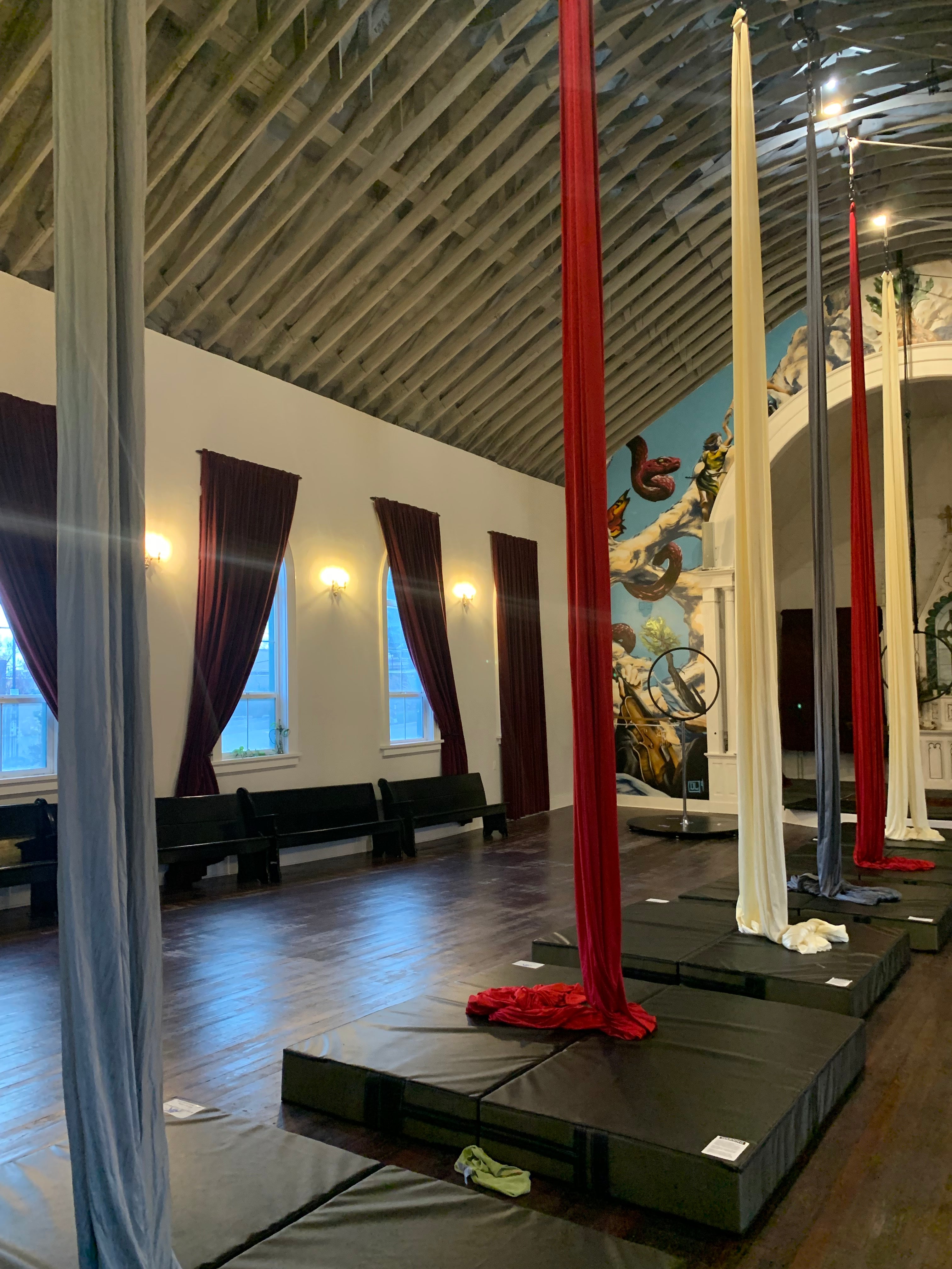 Aerial Arts Mats, AK Athletics reviews, AK Athletics landing mat, Aerial arts equipment, Aerial arts supplies