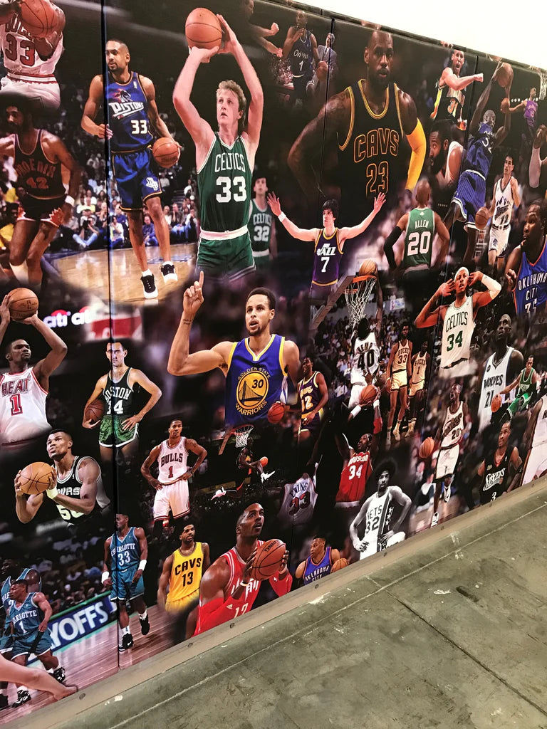 Digitally Printed Logo Wood Backed Wall padding Discount Package