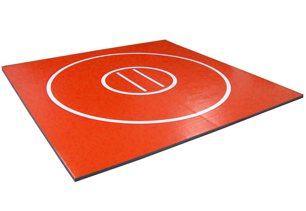 QUICK SHIP 12' x 12' x 1 3/8" Roll-Up Wrestling Mat