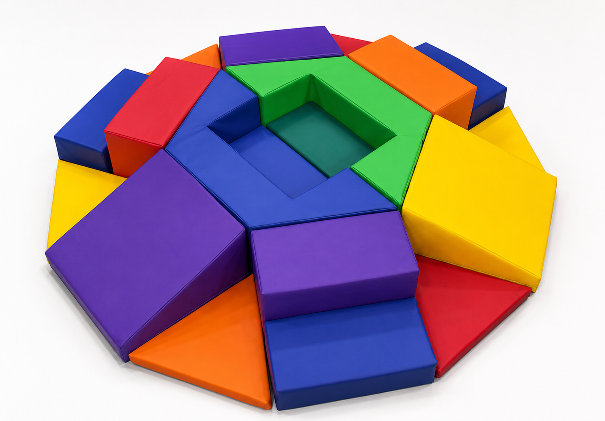 Hexagon Toddler Soft Play Climber