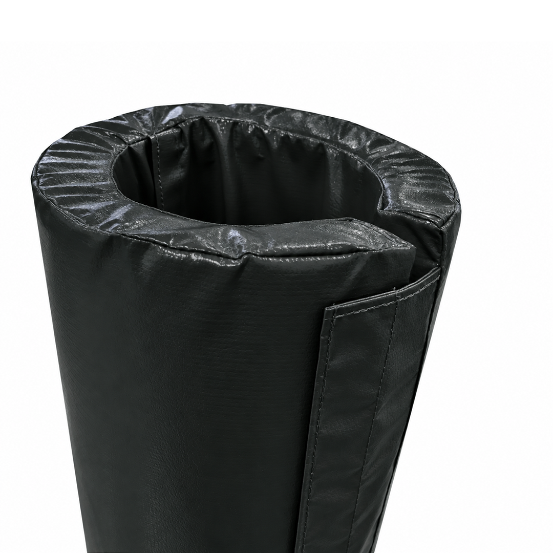 4' Tall Pole Pad, 3" Diameter Fabric Flap Closure