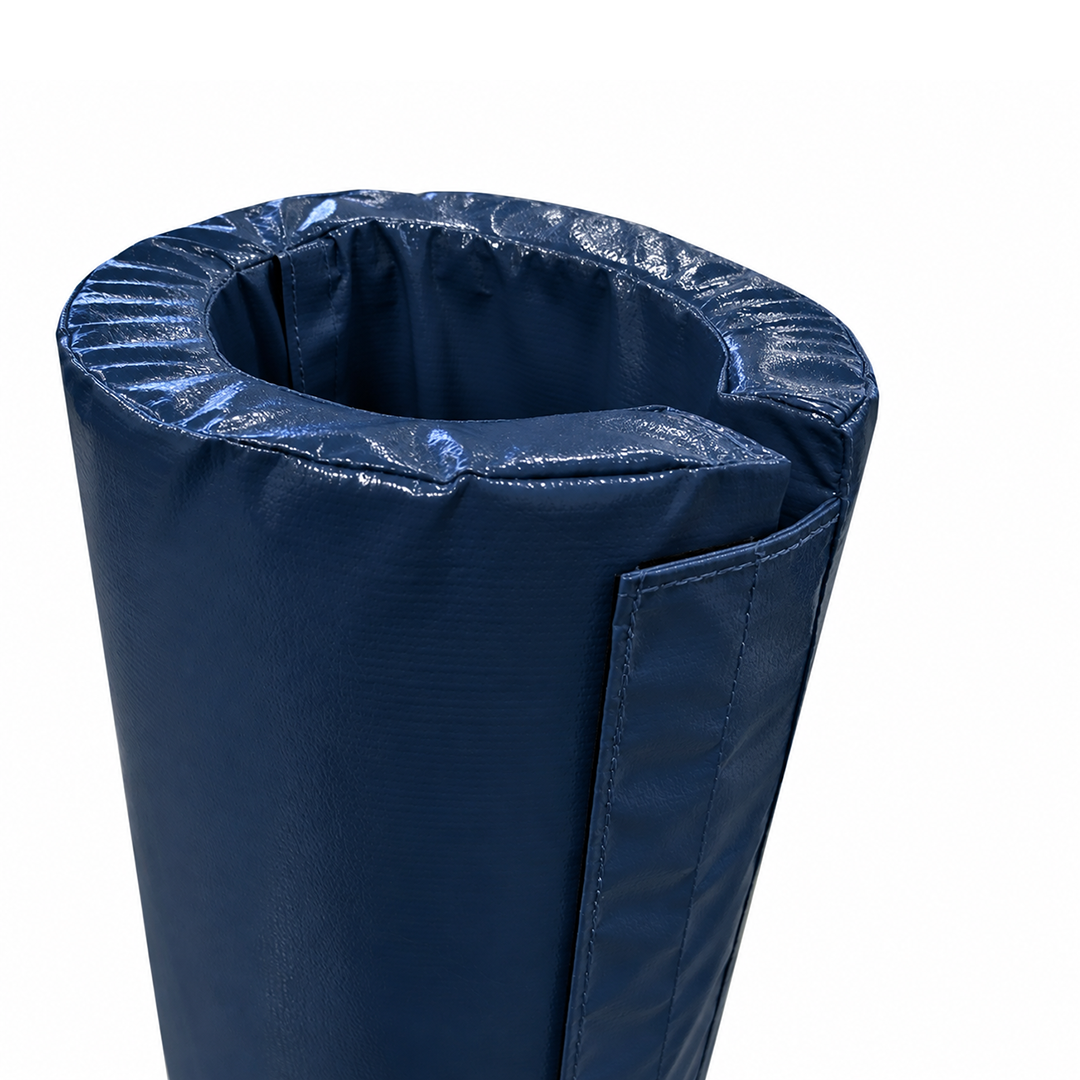 4' Tall Pole Pad, 3" Diameter Fabric Flap Closure
