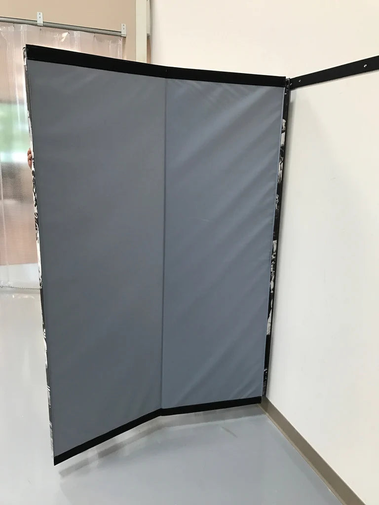 6' Tall x 8' Wide x 2" Thick Removable Folding Gym Wall Pad