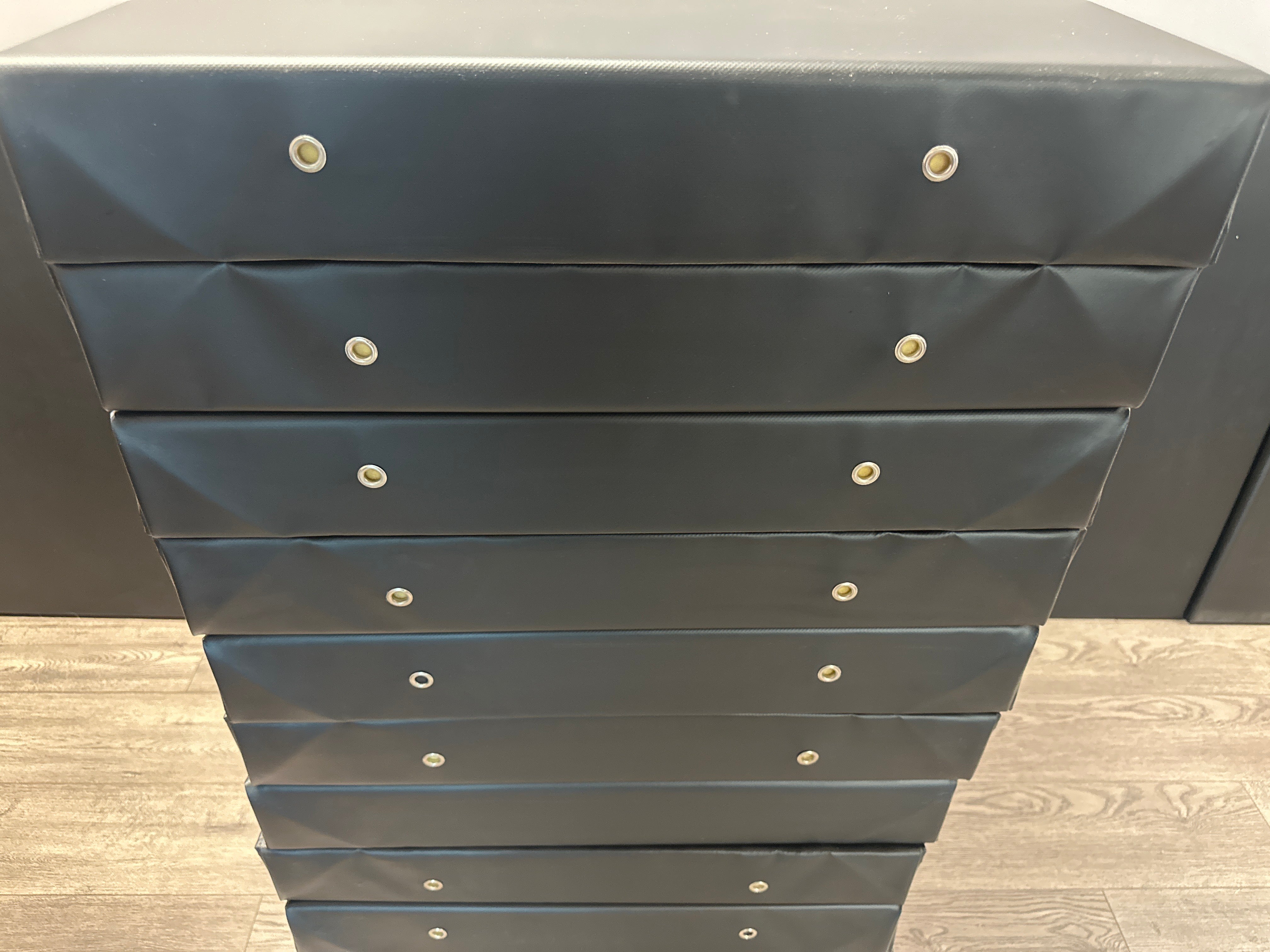 Clearance Custom 3" Thick Outdoor Wood Backed Panels Package - Black