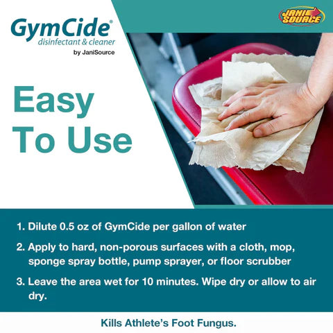 GymCide Concentrated Disinfectant & Cleaner
