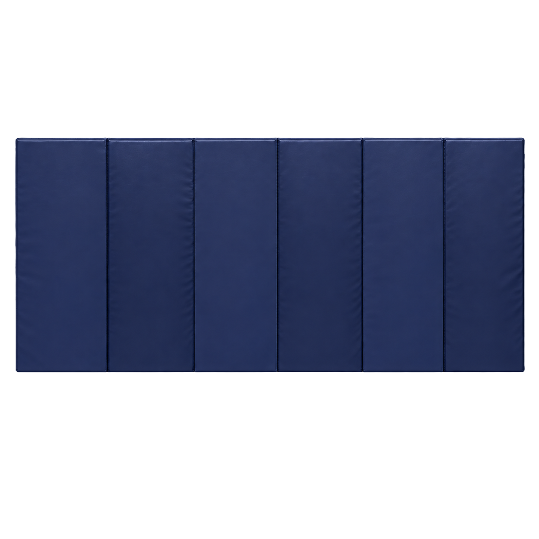 6' Tall x 12' Wide x 2" Thick Removable Folding Gym Wall Pad