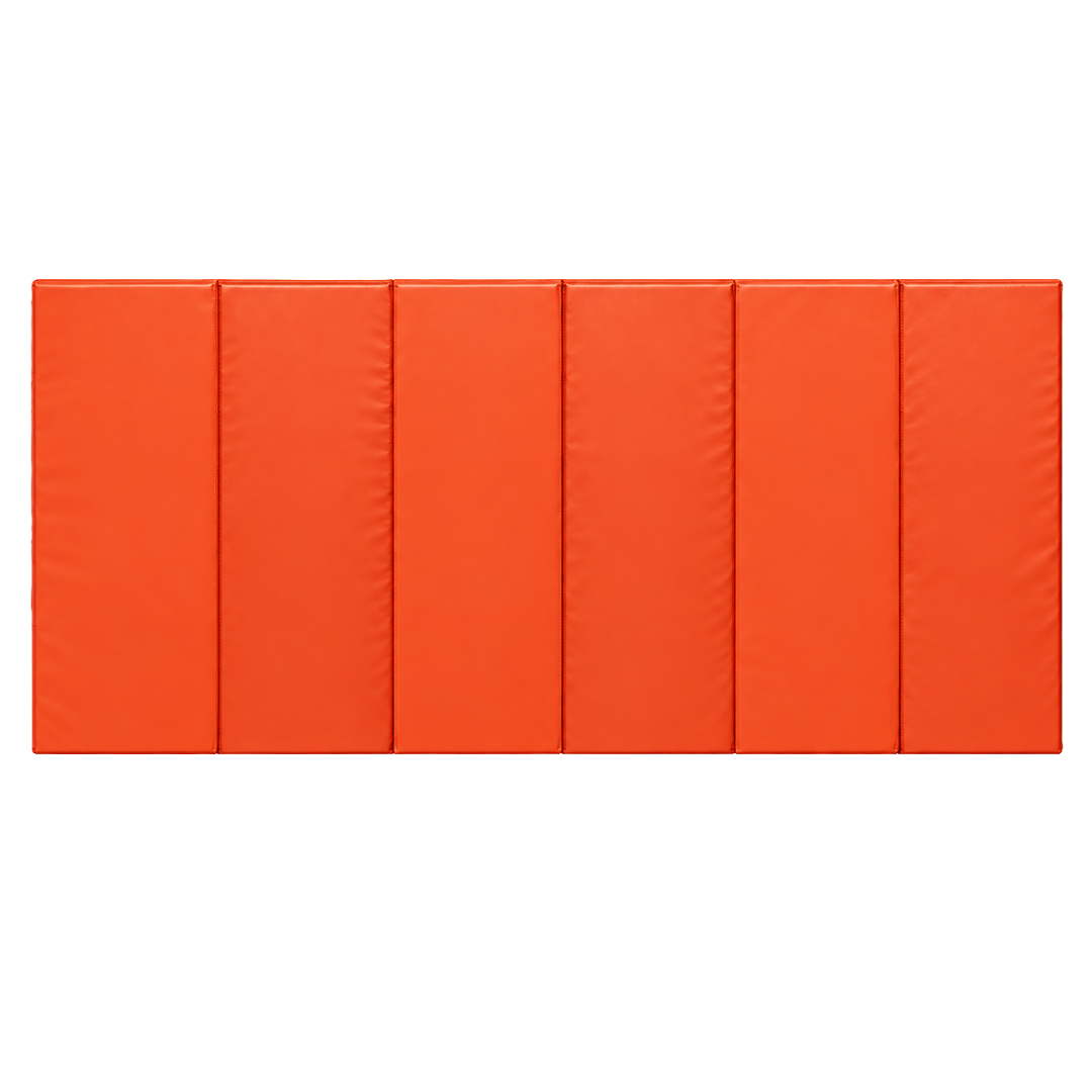 6' Tall x 12' Wide x 2" Thick Removable Folding Gym Wall Pad