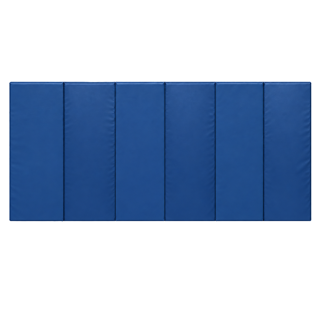 6' Tall x 12' Wide x 2" Thick Removable Folding Gym Wall Pad