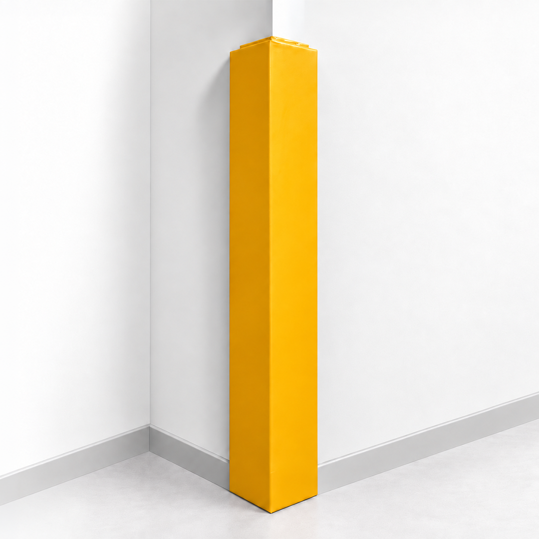 Wood Backed Corner Padding 6' tall 6" sides