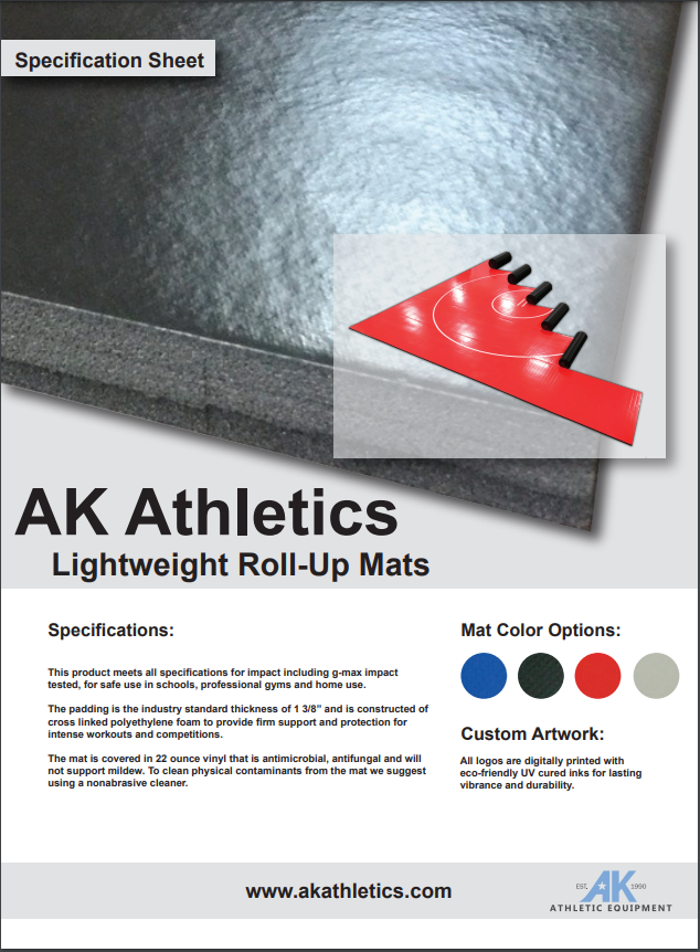 Wrestling Mat Sample