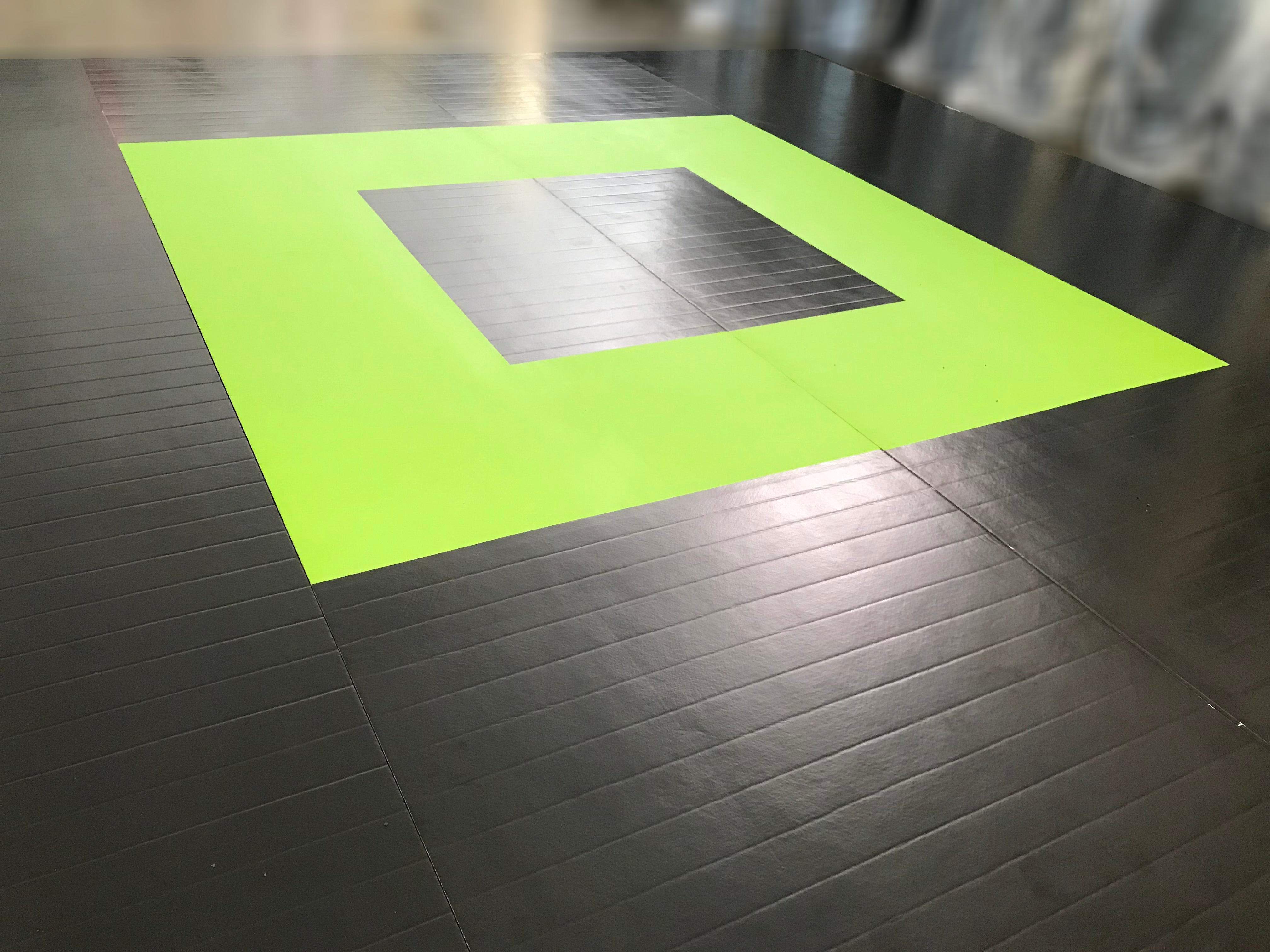 Martial Arts Digitally Printed 20' x 20' x 1 3/8" Roll-Up Competition Flooring