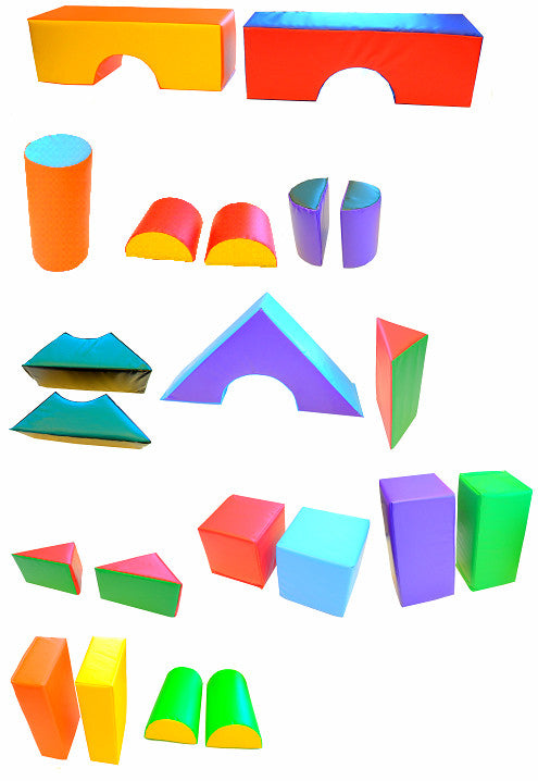 Soft Play 21-Piece Block Set