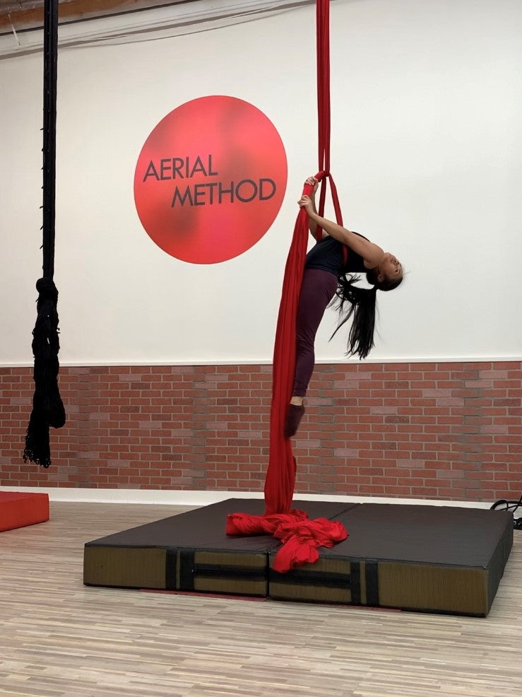 Black Aerial Arts Folding Landing Pad