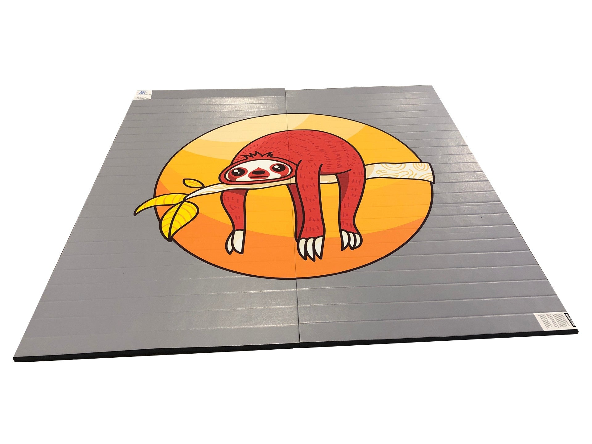 Your Design Digitally Printed 10' x 10' x 1 3/8" Roll-Up Wrestling Mat