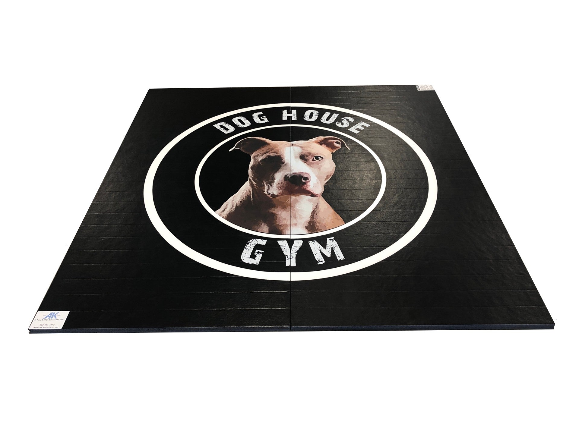 Your Design Digitally Printed 10' x 10' x 1 3/8" Roll-Up Wrestling Mat