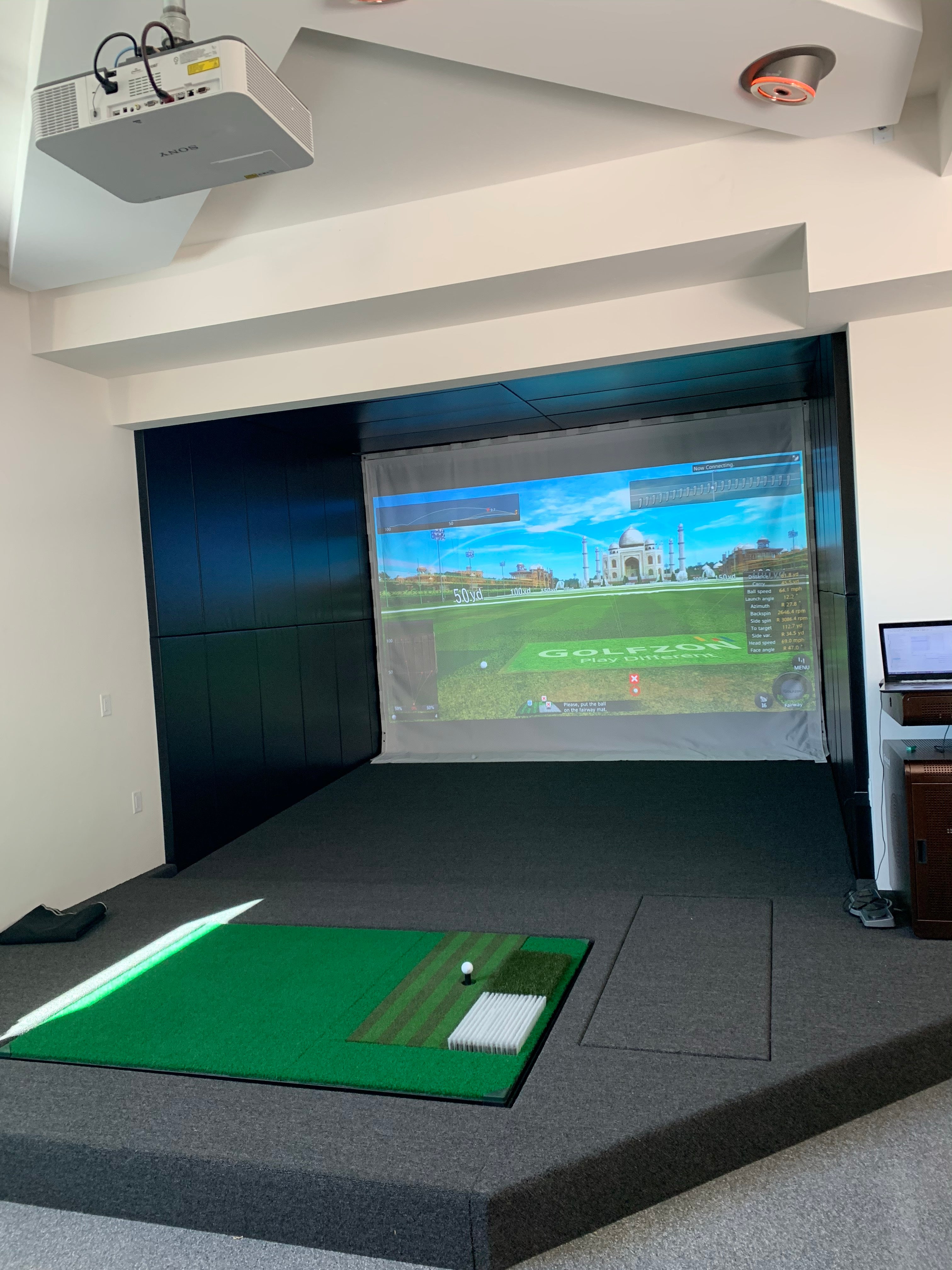 Golf Simulator Home Protective Foam Wall Mats