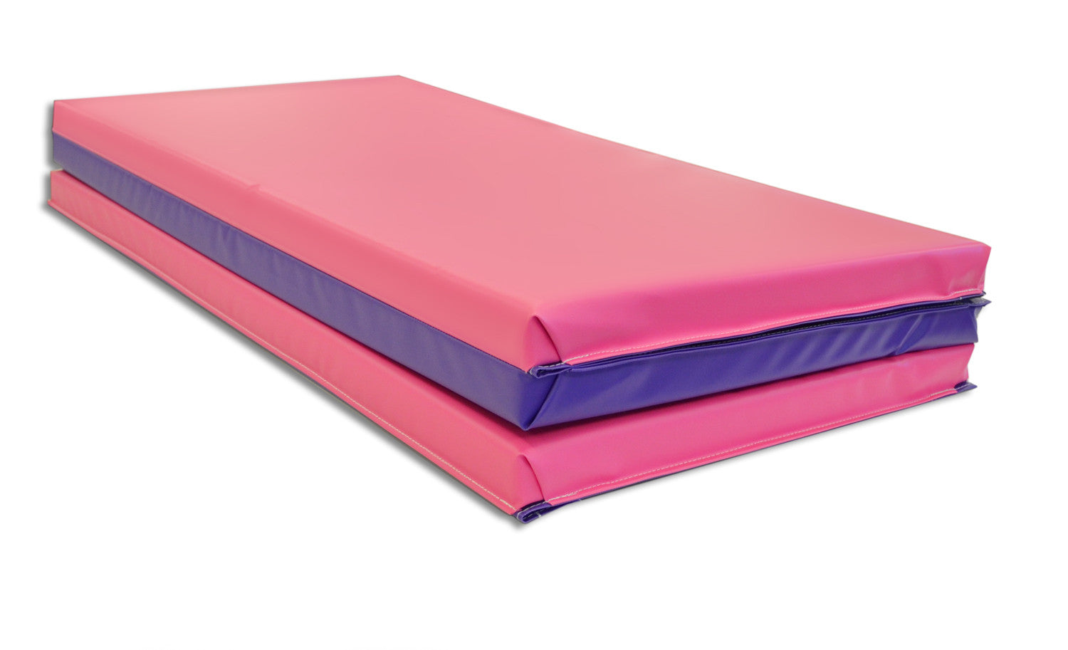 QUICKSHIP 4' x 6' x 2" Intermediate Level Folding Gymnastic Mat