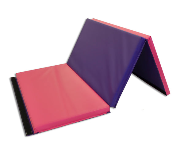 4' x 12'x 2 Intermediate Level Folding Gymnastics Mat