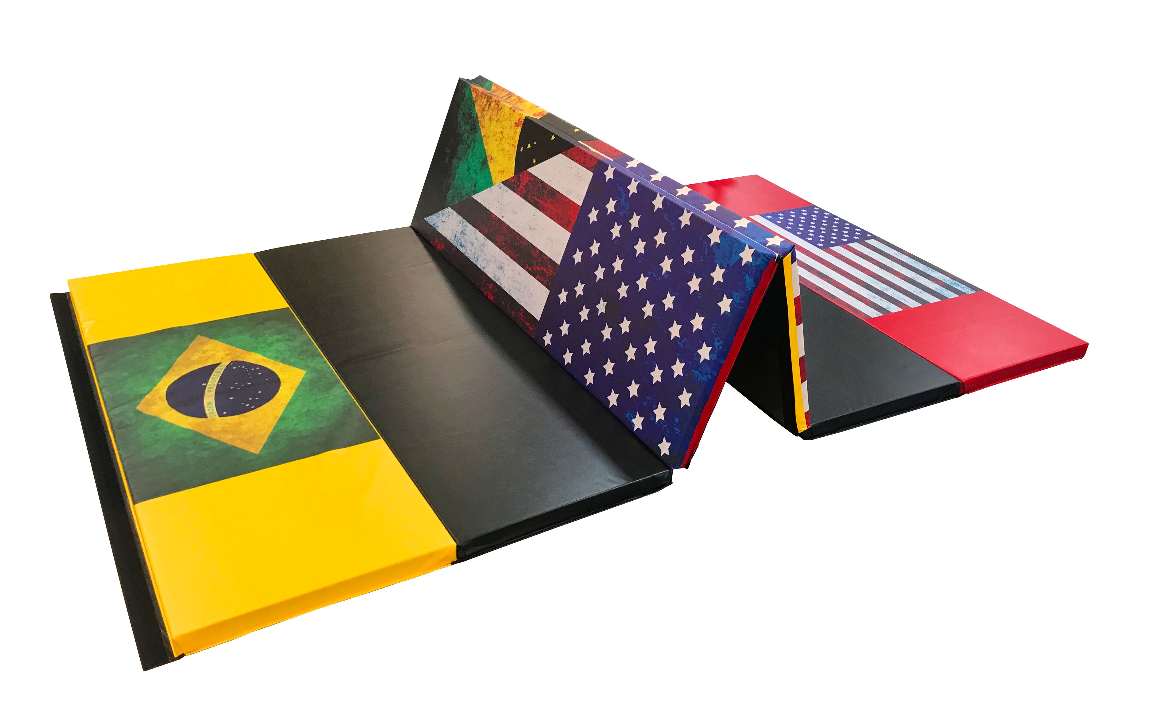 Impact Safe Brazilian Jiu Jitsu Grappling Mat 6' x 12' x 2"