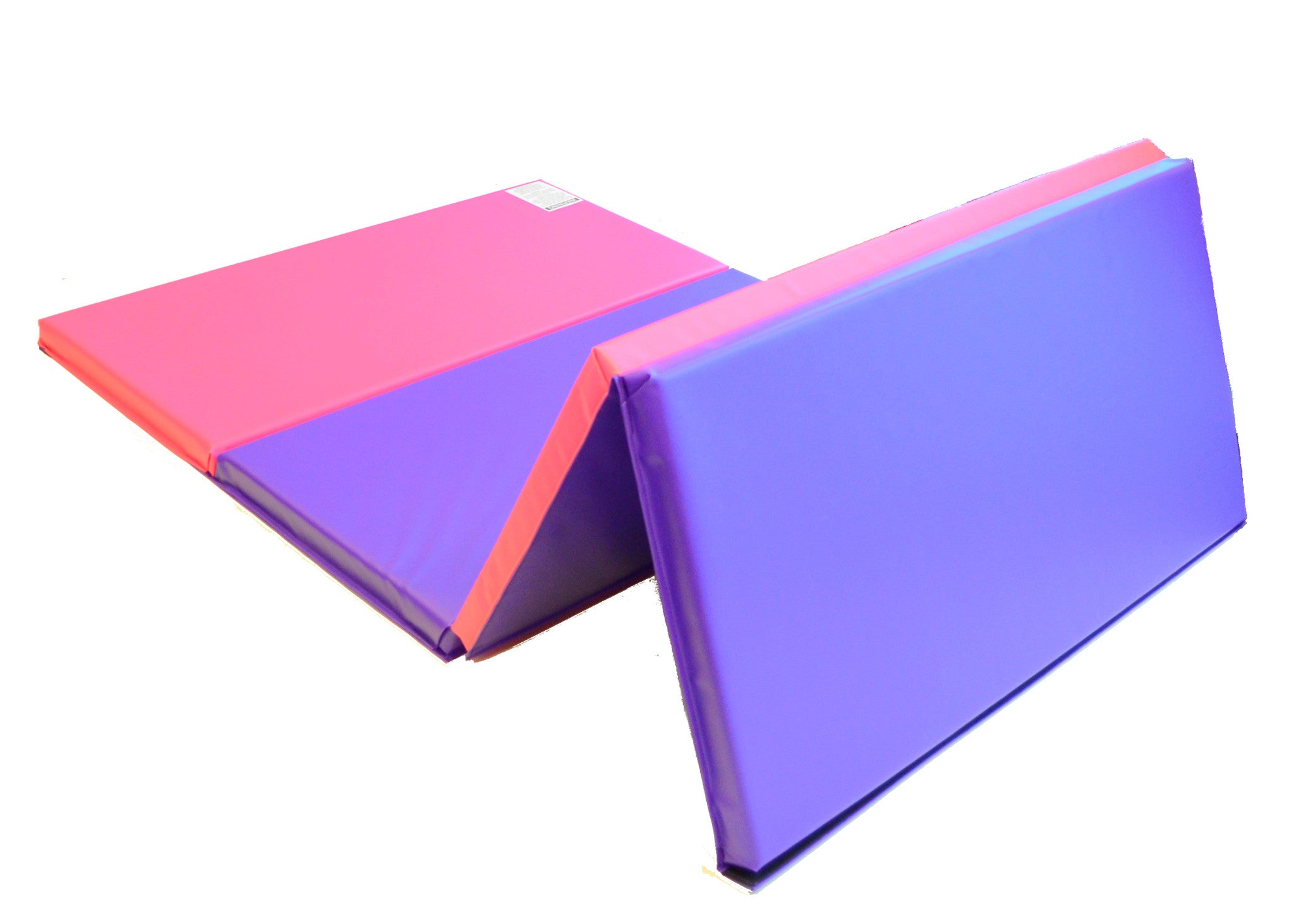 4' x 8' x 2" Intermediate Level Folding Gymnastics Mat