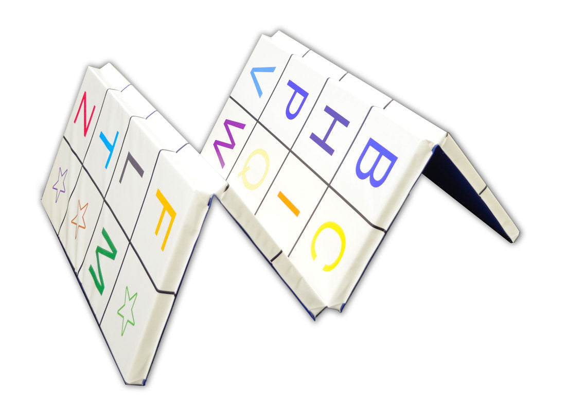 4' x 8' x 2" Alphabet Fun Tumbling Mat