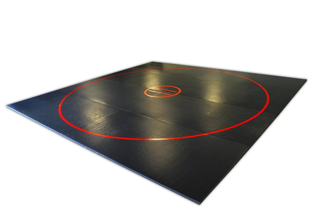 14' x 14' x 1 3/8" Roll Up Wrestling Mat