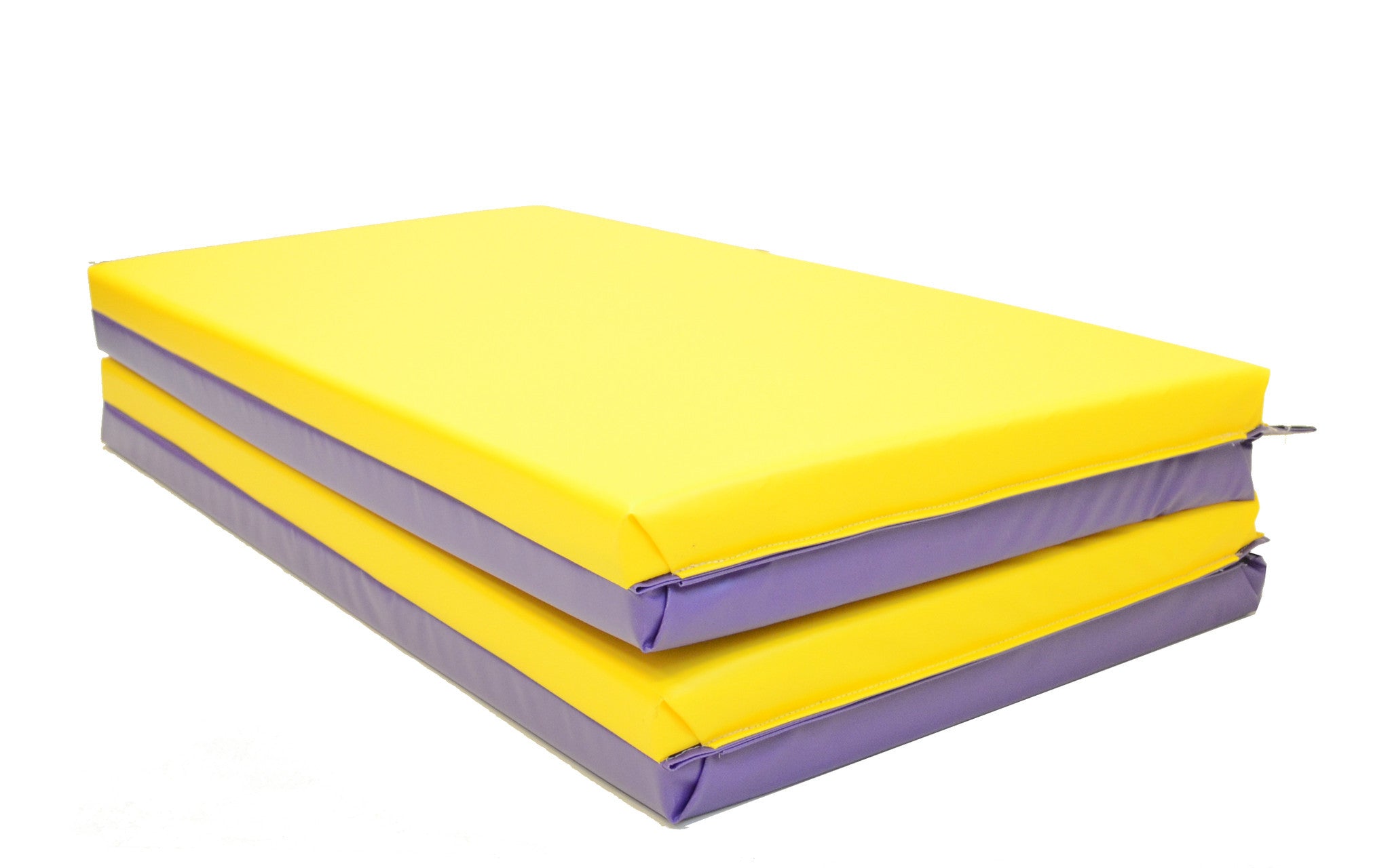 Purple and Yellow gym Mat