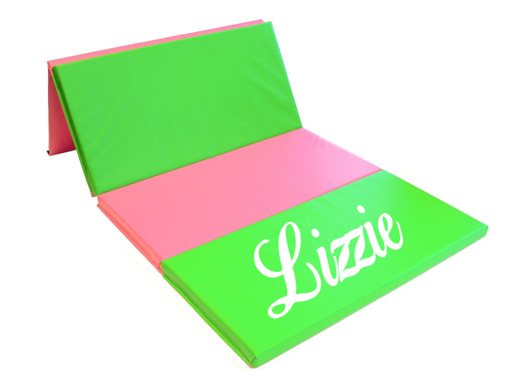 4' x 8' x 2" Intermediate Level Folding Gymnastics Mat