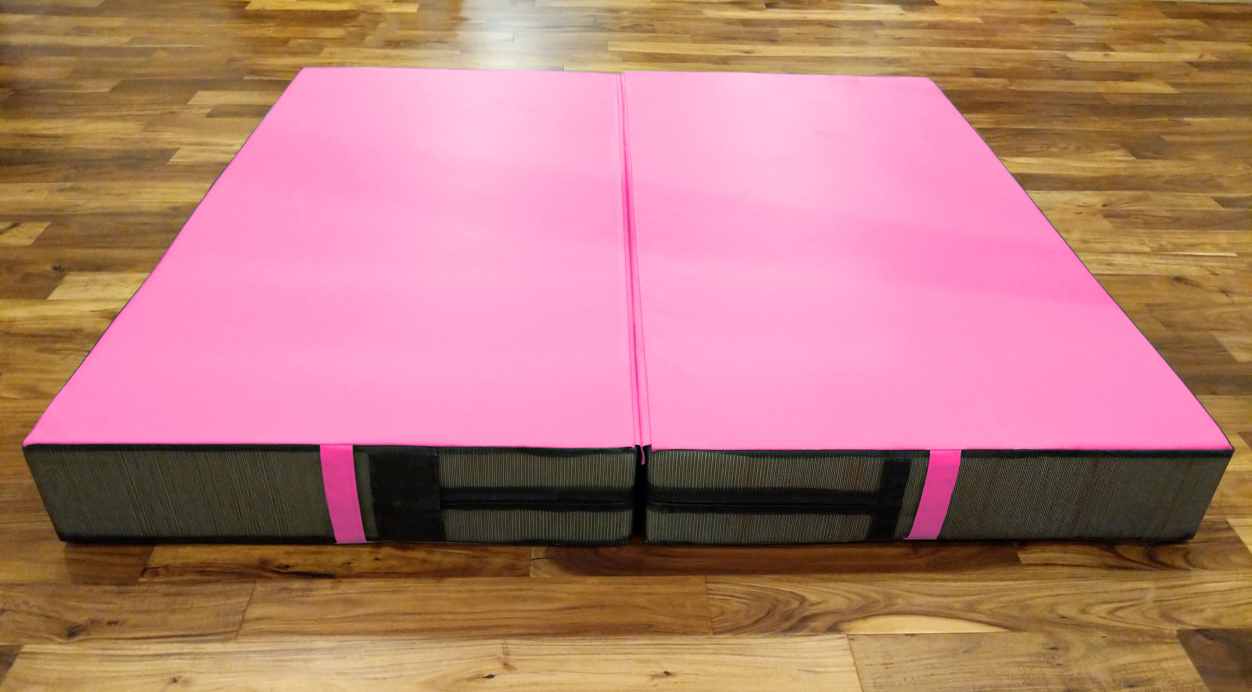 PInk Aerial Arts Crash Pad Folding
