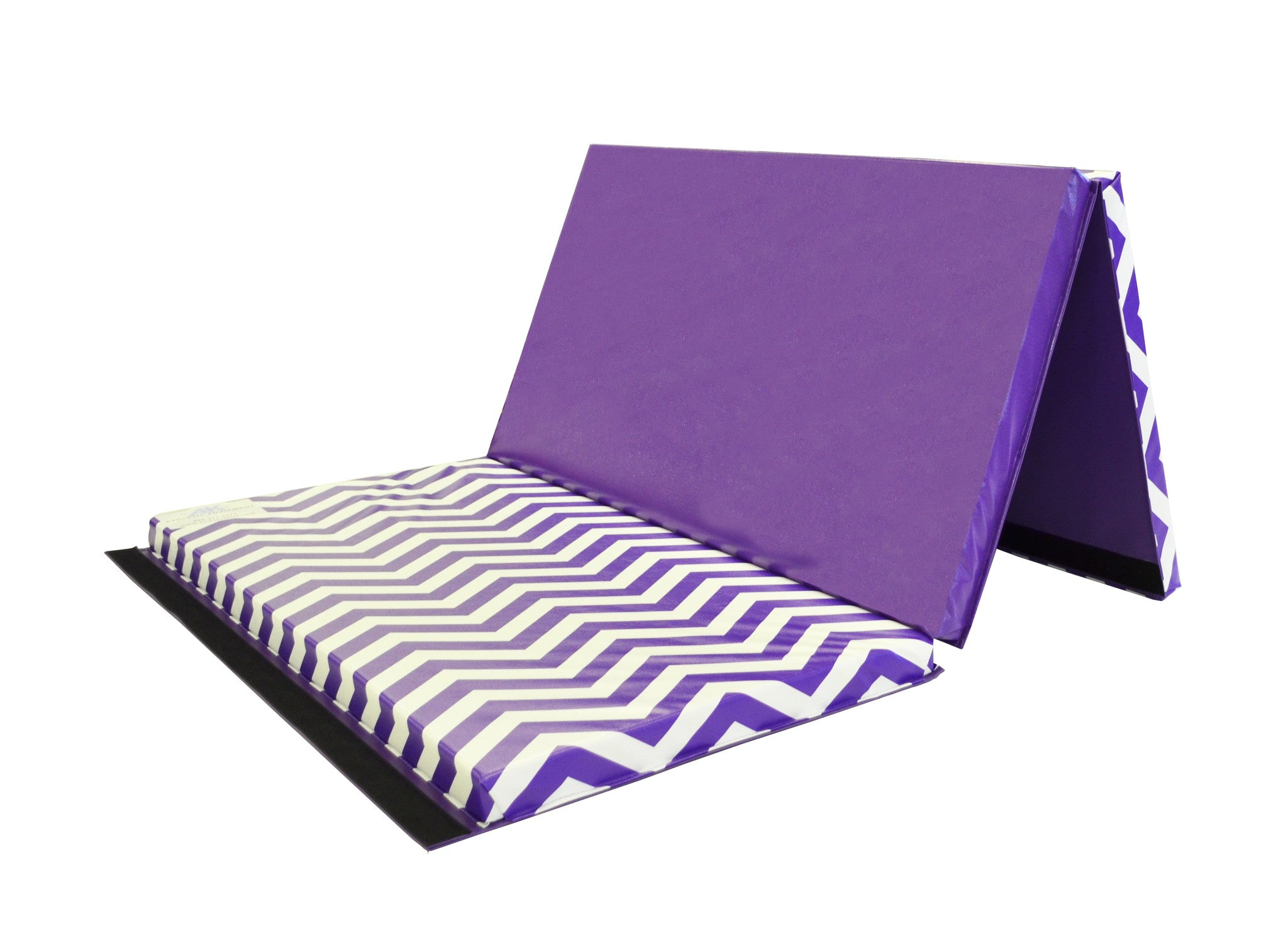 Chevron 4' x 6' x 2" Intermediate Level Folding Gymnastics Mat
