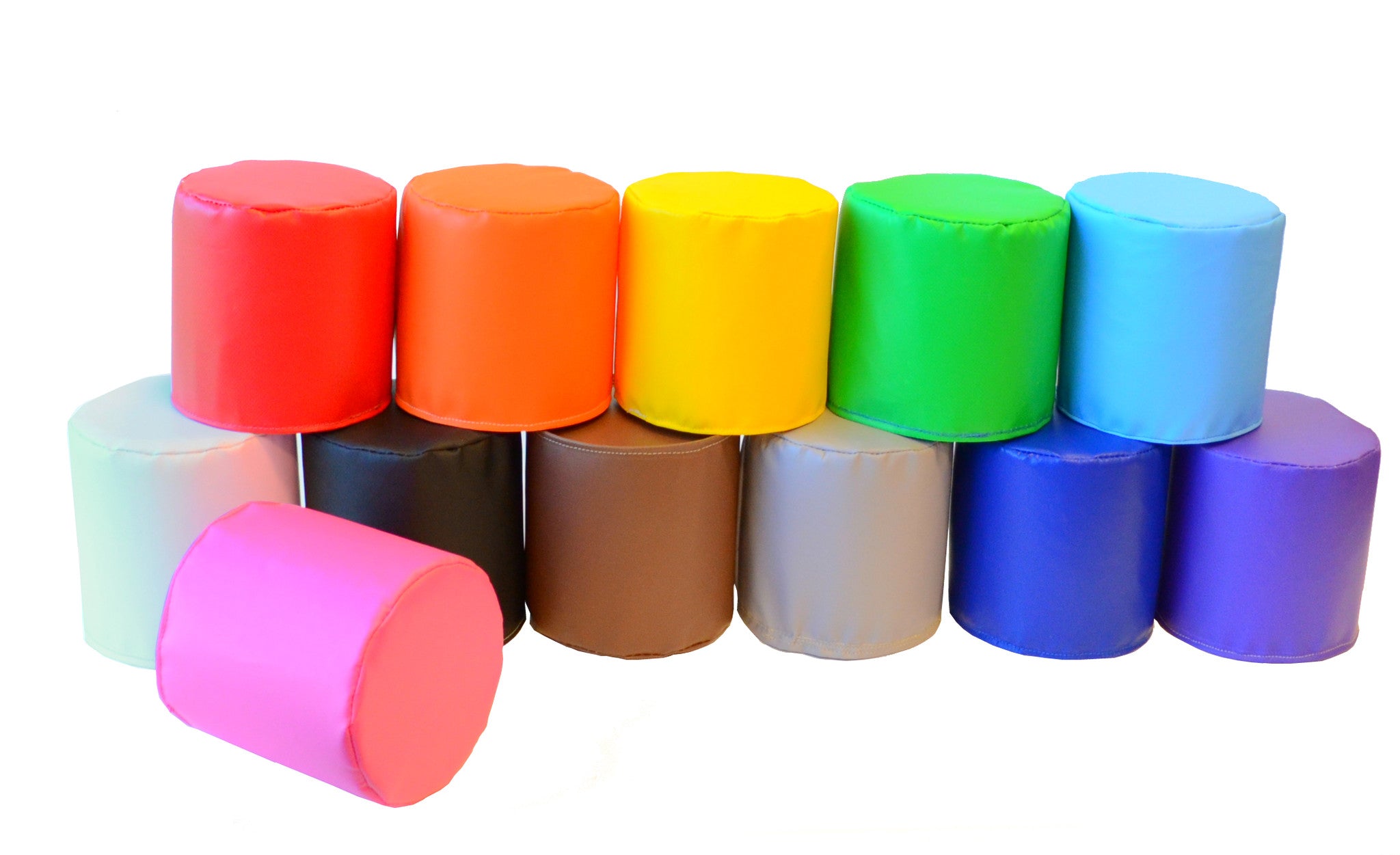 Color Fun Rainbow Block Set - Round