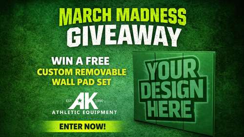 March Madness Giveaway | Win a FREE Custom Folding Wall Pad Set