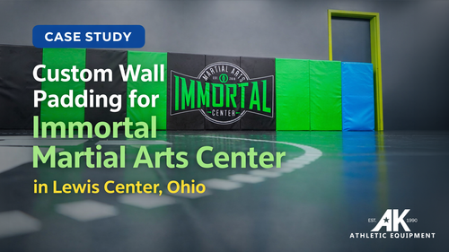 Case Study: Custom Wall Padding for Immortal Martial Arts Center in Lewis Center, Ohio