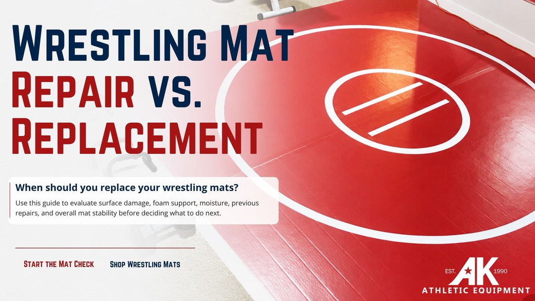 Wrestling Mat Repair vs. Replacement: When Should You Replace Your Wrestling Mats?