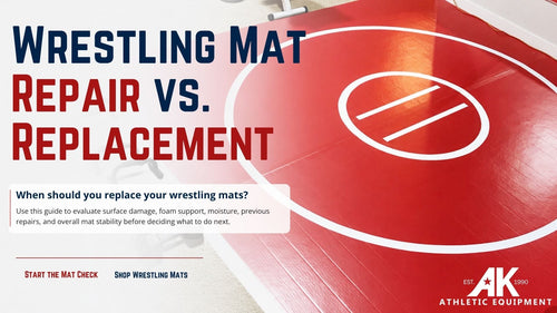 Wrestling Mat Repair vs. Replacement: When Should You Replace Your Wrestling Mats?