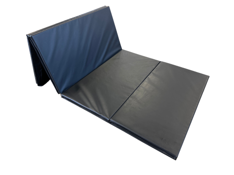 CLEARANCE 4' x 8' x 2" Intermediate Level Folding Gymnastics Mat