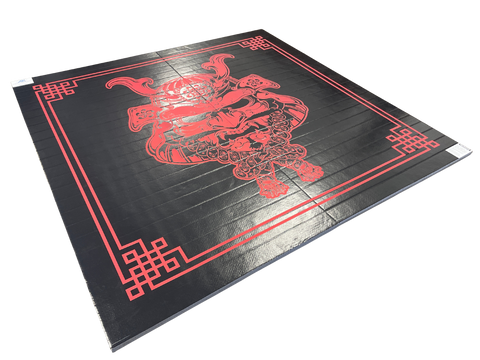 Holiday Shop Samurai Digitally Printed 8' x 8' x 1 3/8" Roll-Up MMA Grappling Mat