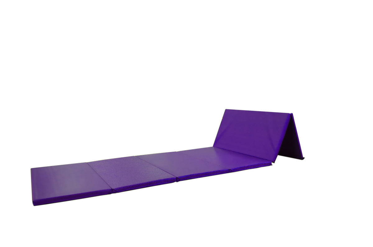 4' x 12'x 2 Intermediate Level Folding Gymnastics Mat