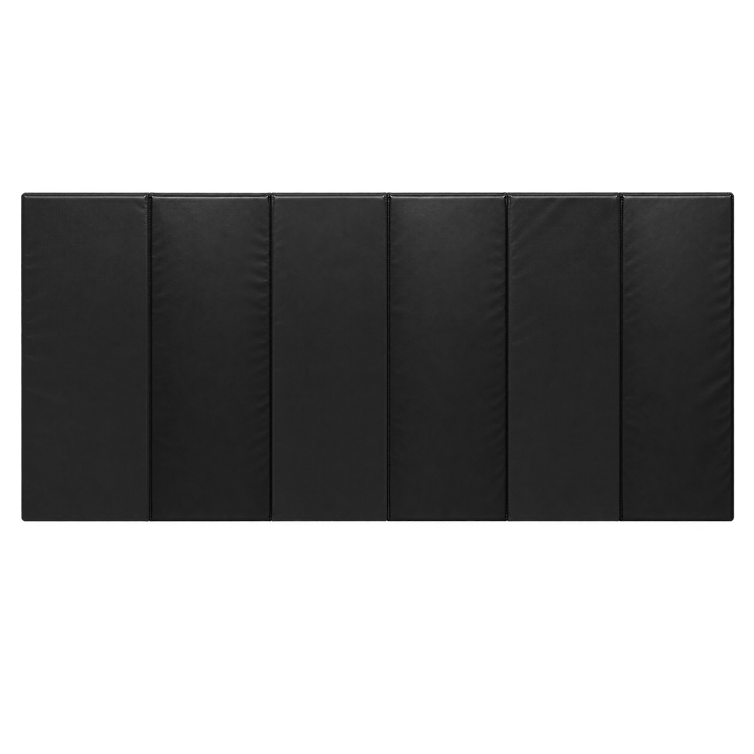 4' Tall x 12' Wide x 2" Thick Removable Folding Gym Wall Pad