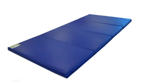 CLEARANCE 6' x 8' x 2" Intermediate Level Folding Gymnastics Mat