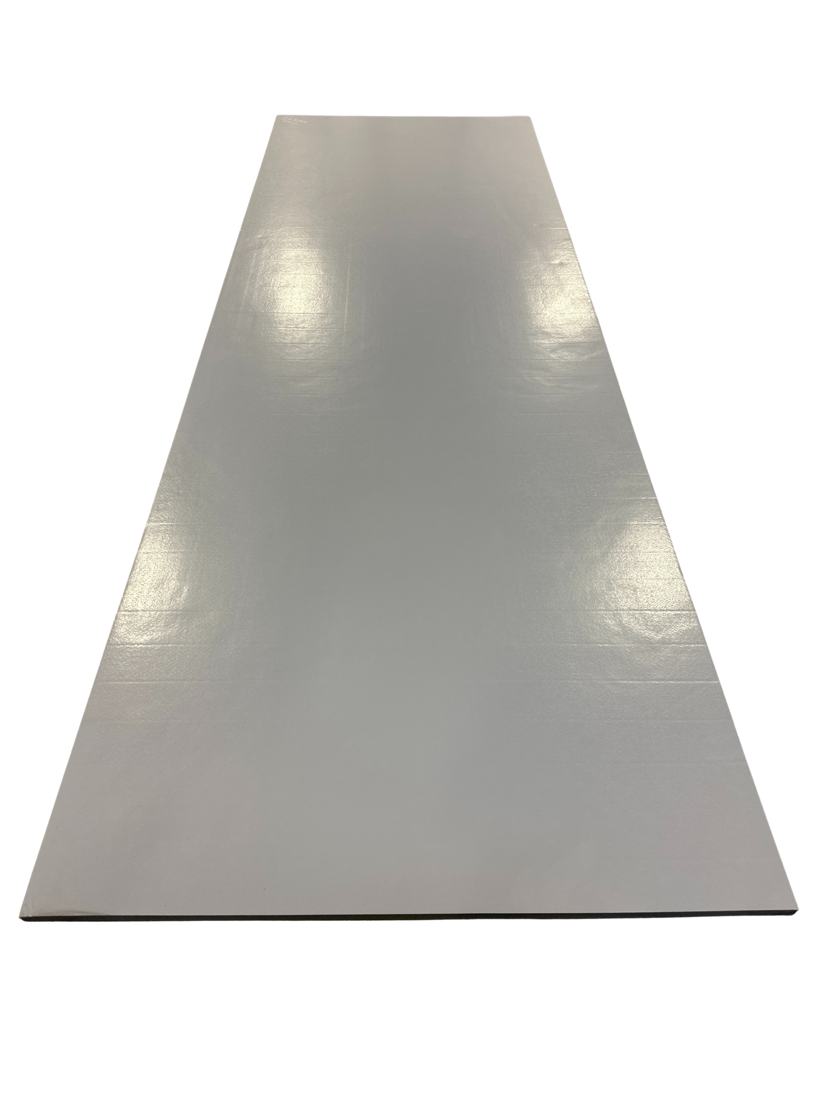 Clearance x 56" x 168" x 1 3/8" Roll-Up Wrestling Mat -Remnant Mat - Grey
