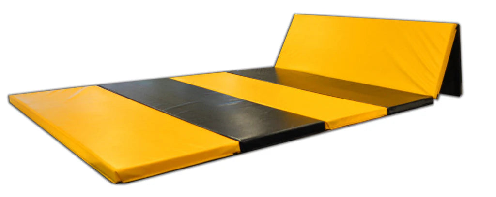 QUICKSHIP 4' x 12' x 1 3/8" Advanced Level Folding Gymnastics Mat