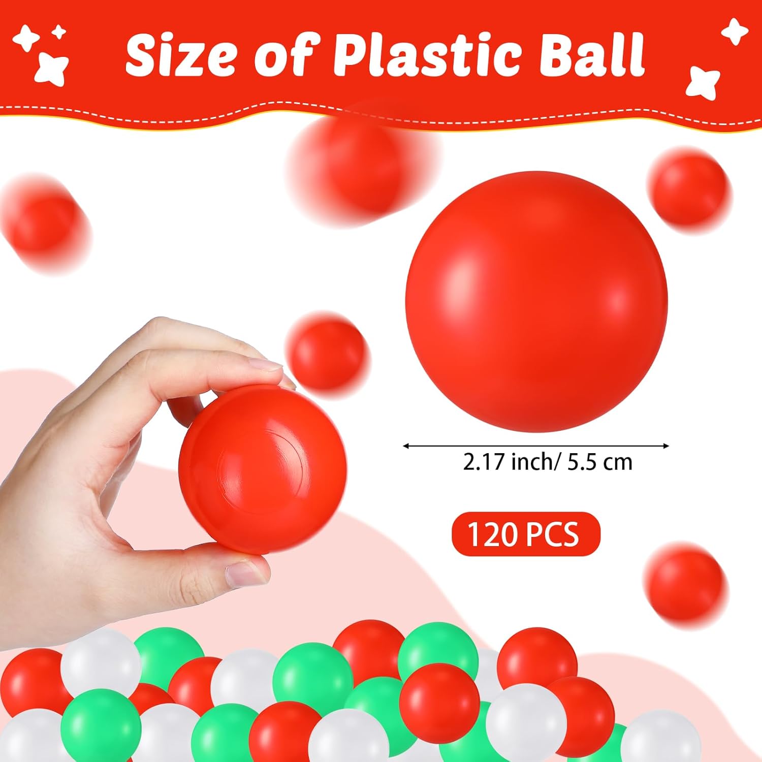 Christmas Ball Pit Ball Set