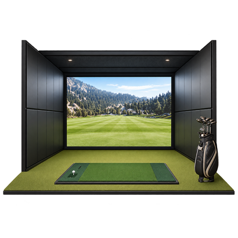 8' Tall Package Discount Golf Simulator Wall and Ceiling Pads