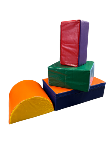 CLEARANCE Soft Play 4-Piece Block Set 2