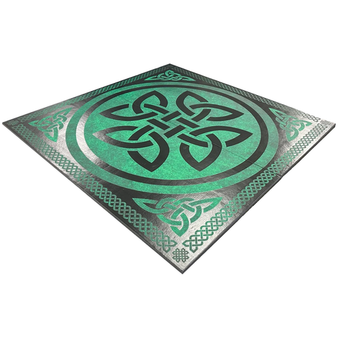 Celtic Digitally Printed 8' x 8' x 1 ⅜"  Roll-Up Wrestling Mat