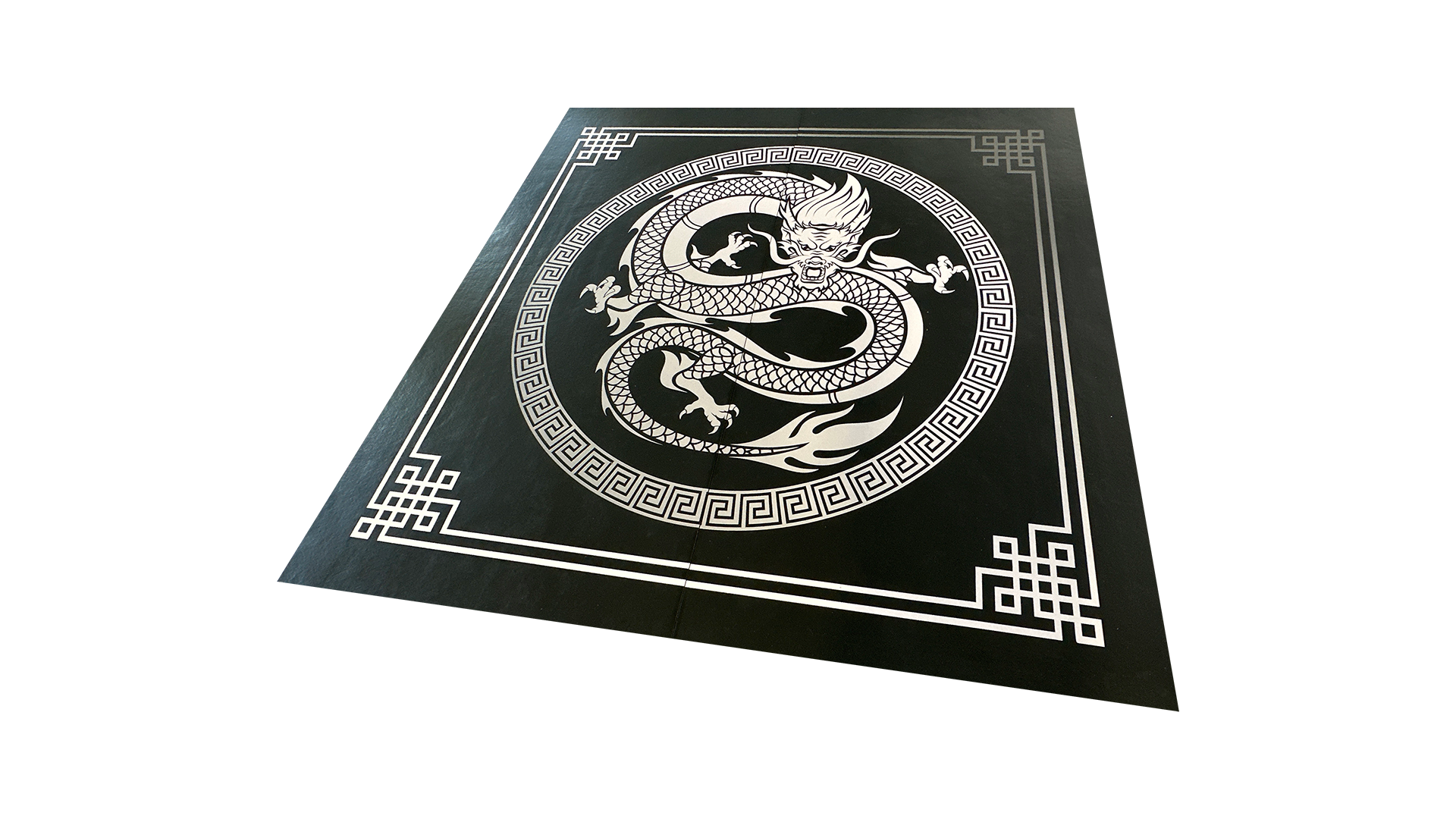 Dragon Digitally Printed 8' x 8' x 1 ⅜" Roll-Up MMA Grappling Mat