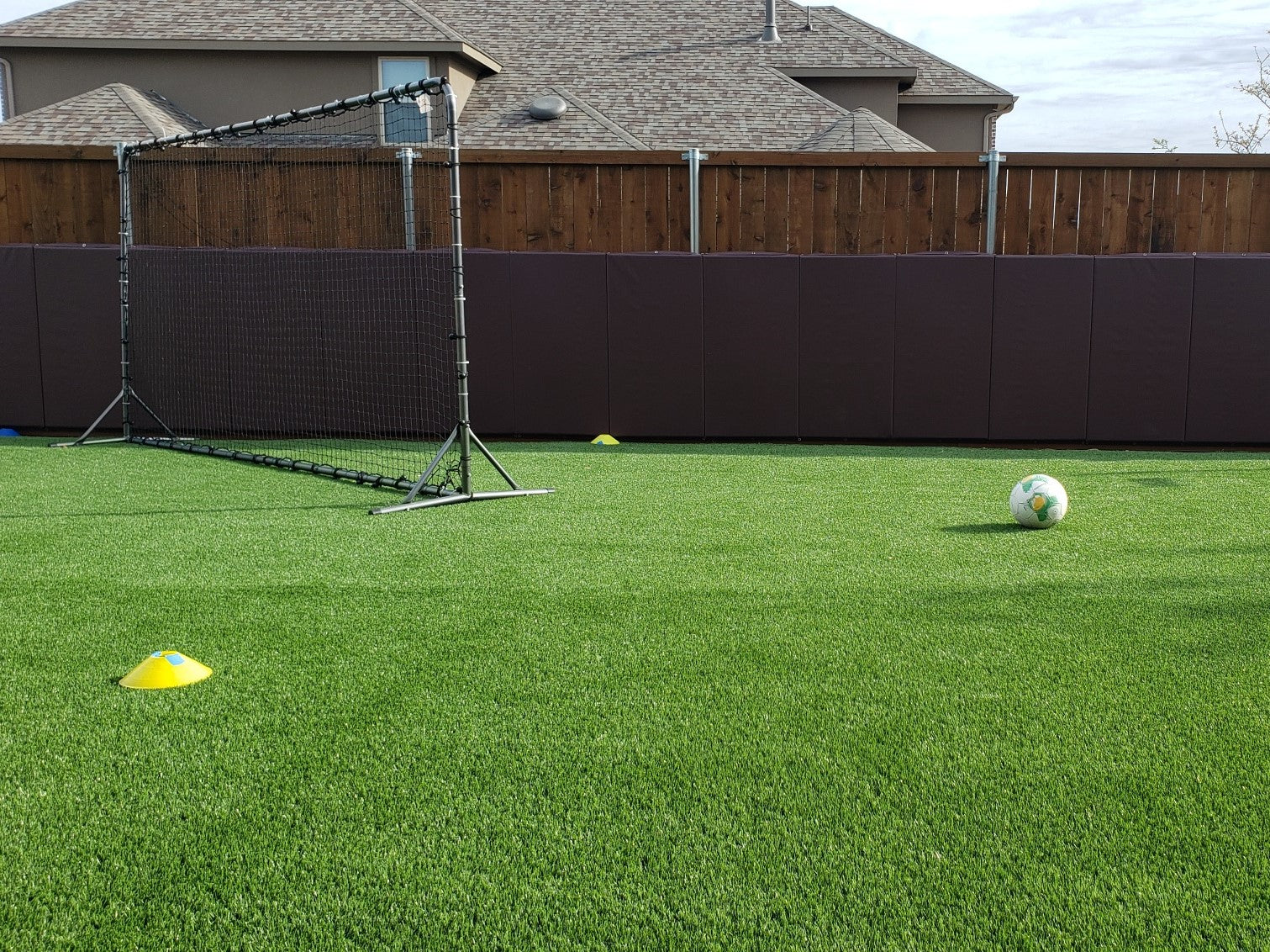 Home Outdoor Fence Mats for Soccer Practice 