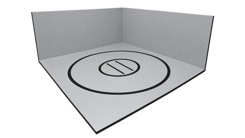 Instant Wrestling Room 10' x 10' wrestling mat and Removable Roll Up Wall Pads Package